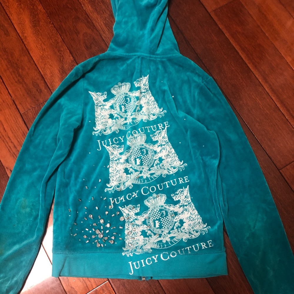 Juicy Couture Velour Track Jacket y2k